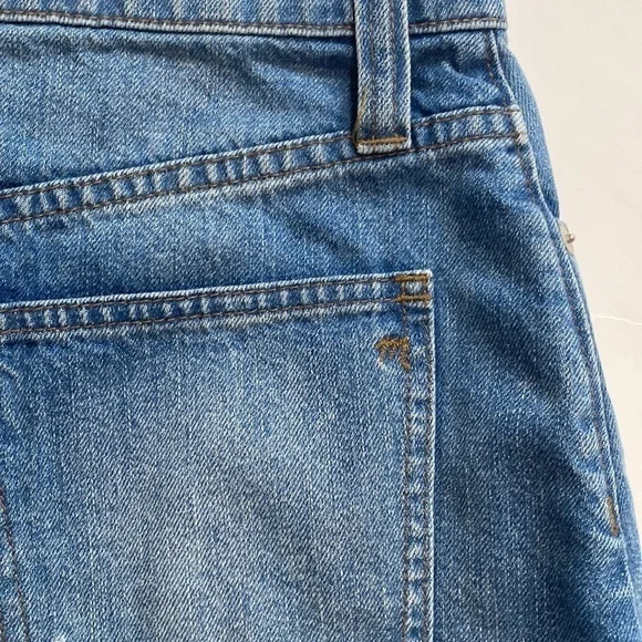 Madewell McCarren Raw-Hem Jean Skirt Size 27